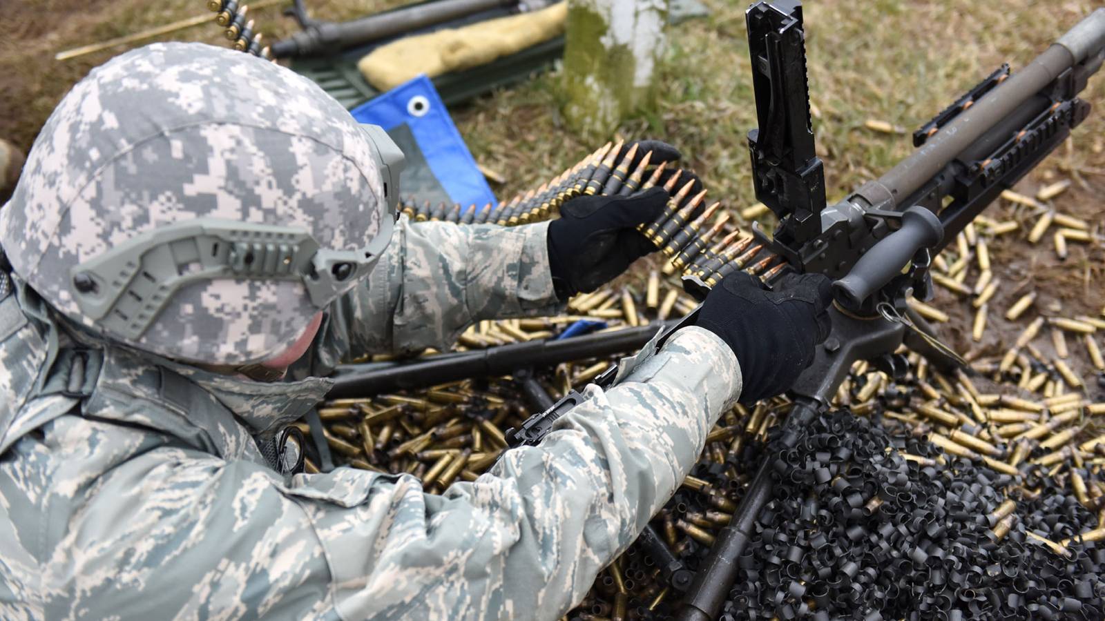 Air Force Base Searches for Missing Machine Gun After Losing Grenades