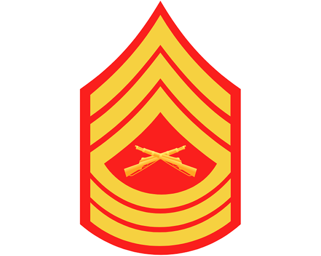 Marine Corps Master Sergeant insignia