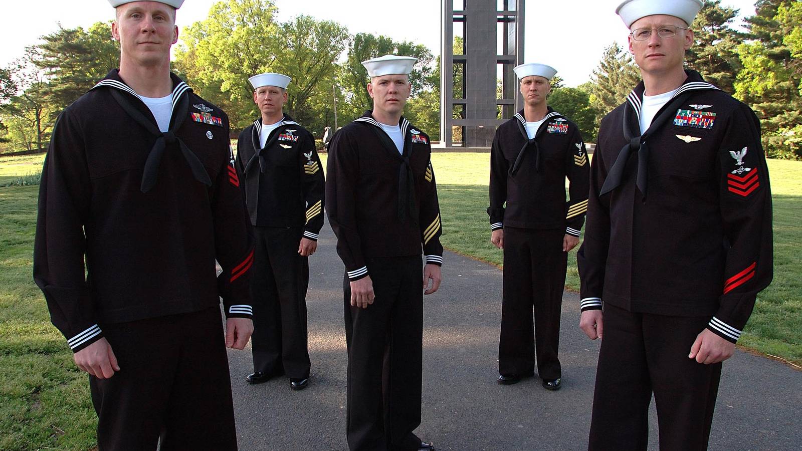 red stripes on navy dress uniform Sailors Will No Longer Need 12 Years of Good Conduct to Sport Gold Stripes