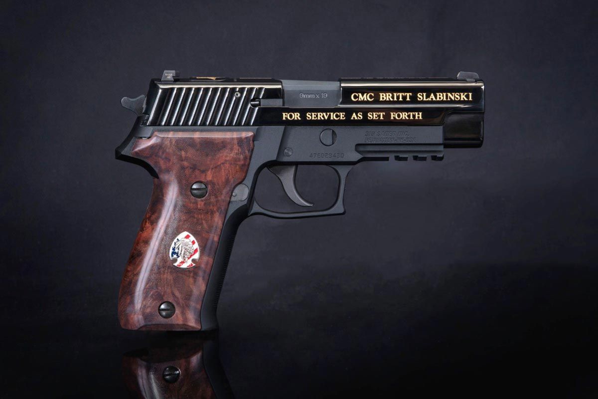 Sig Sauer Honors Navy SEAL Hero With Epic Commemorative Pistol