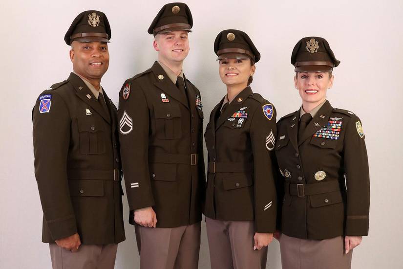 Army Still Tweaking Green Service Uniform as Recruiter Wear Test Gets Underway Army Still Tweaking Green Service Uniform as Recruiter Wear Test Gets Underway