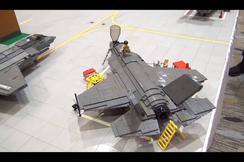 Someone Made a Massive Marine Corps Air Station Out of Legos