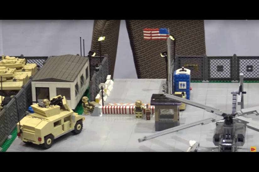 Someone Made a Massive Marine Corps Air Station Out of Legos