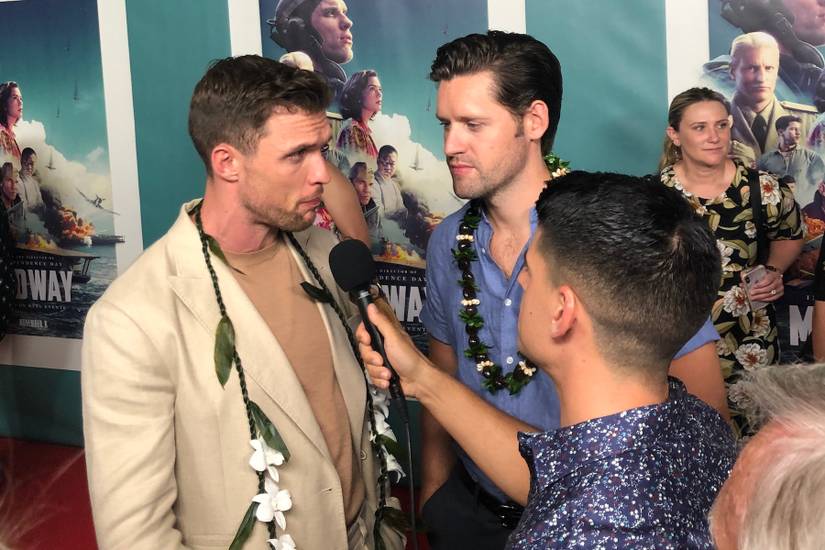 'Midway' Lands at Pearl Harbor