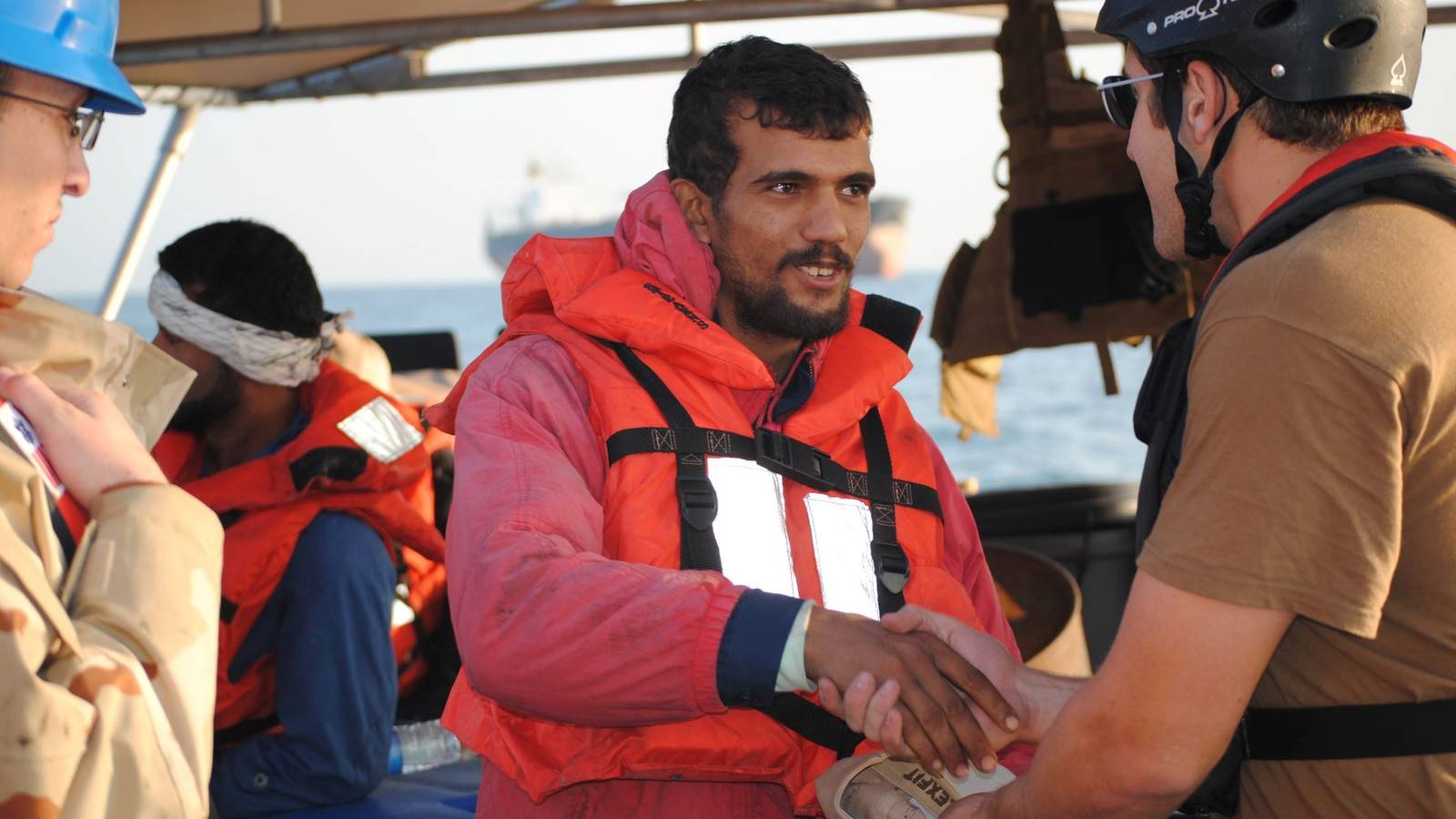 Navy Touts US Merchant Ship's Rescue of Iranians After Others Left Them ...