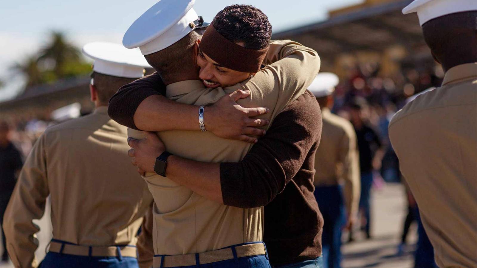 Marine Corps, Army Bar Families from Boot Camp Graduations as Virus Spreads