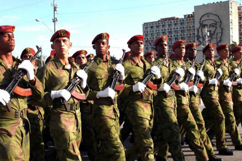 AK-47 Armed Cuban Soldiers