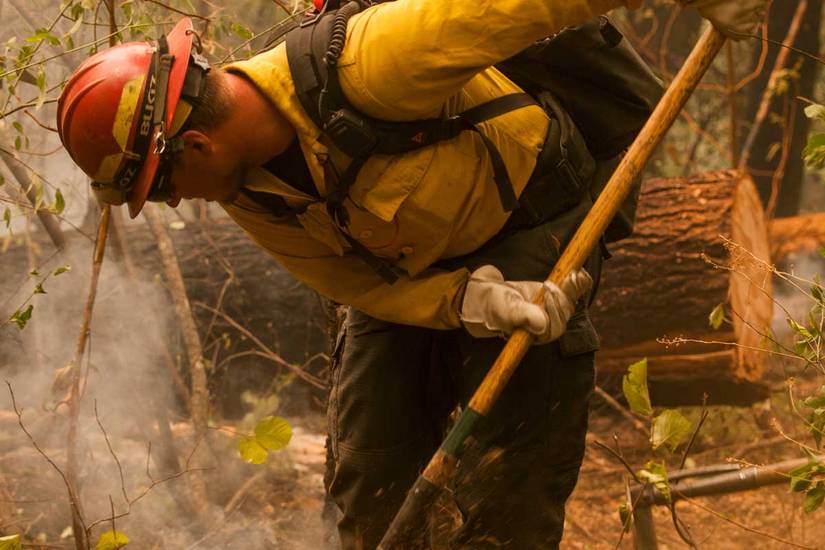 How Veterans Can Get Work Experience in Fighting Wildfires