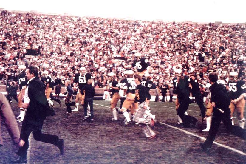 Ruttiger Rudy The Story of Notre Dame's Legendary 'Rudy' Ruettiger Began in Vietnam