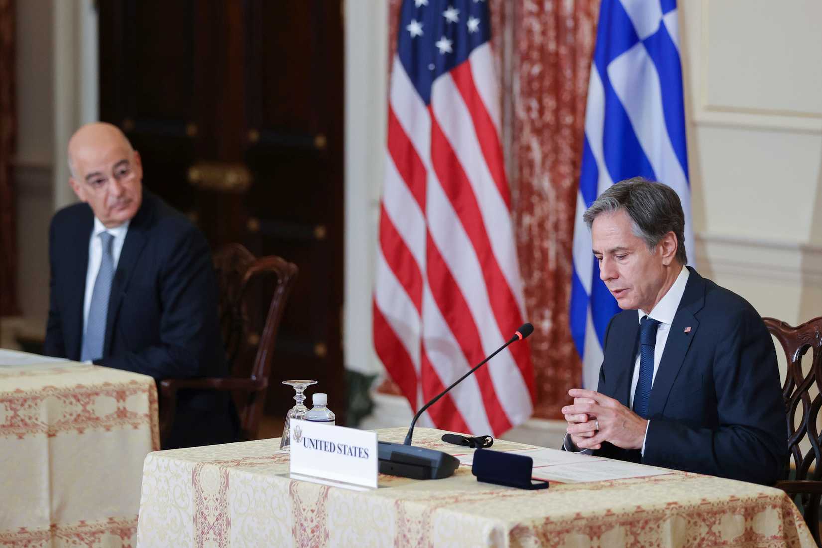 Secretary of State Antony Blinken speaks