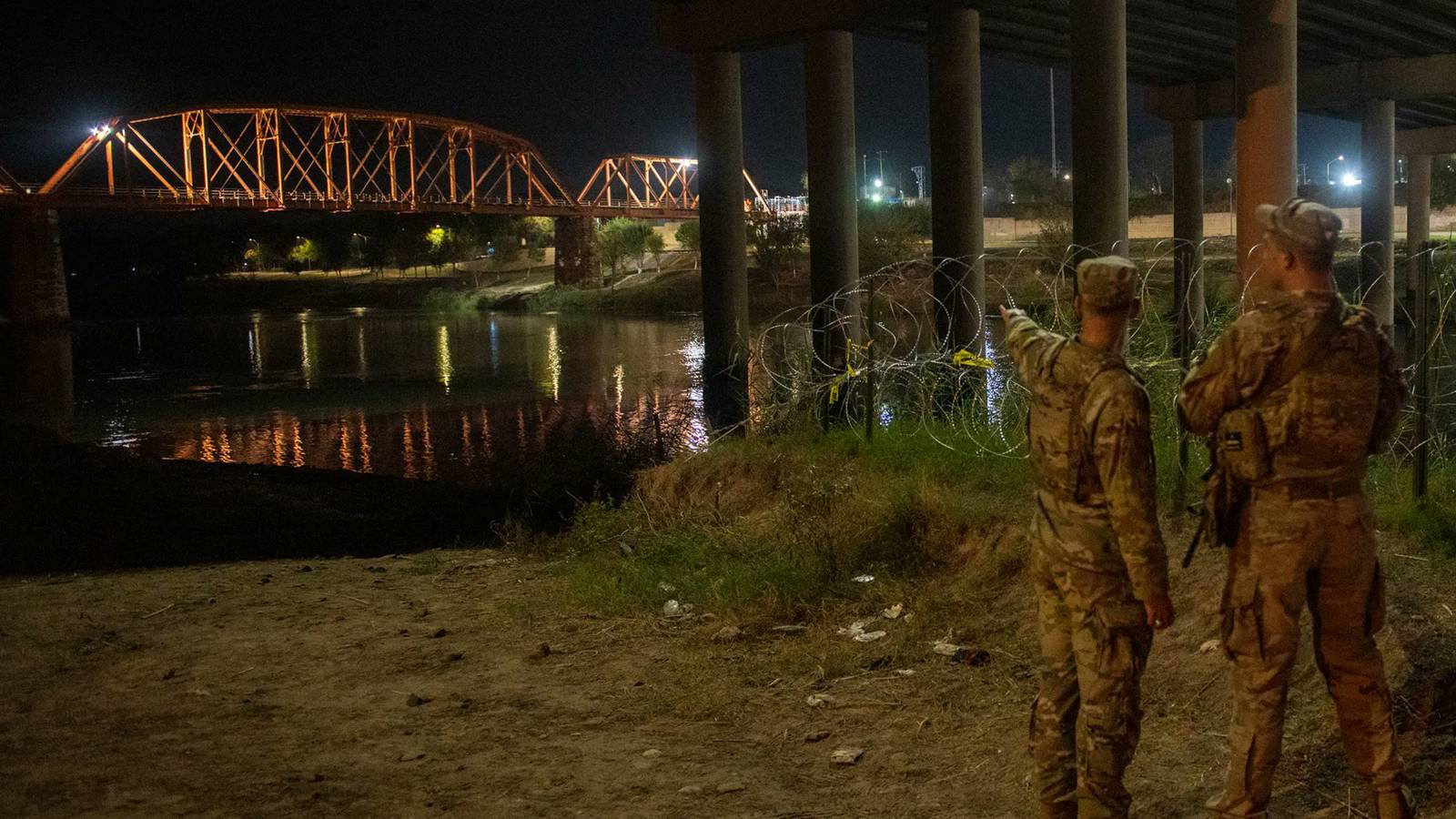 Texas Denying Most Guard Troops at Border Chance to Help Families ...