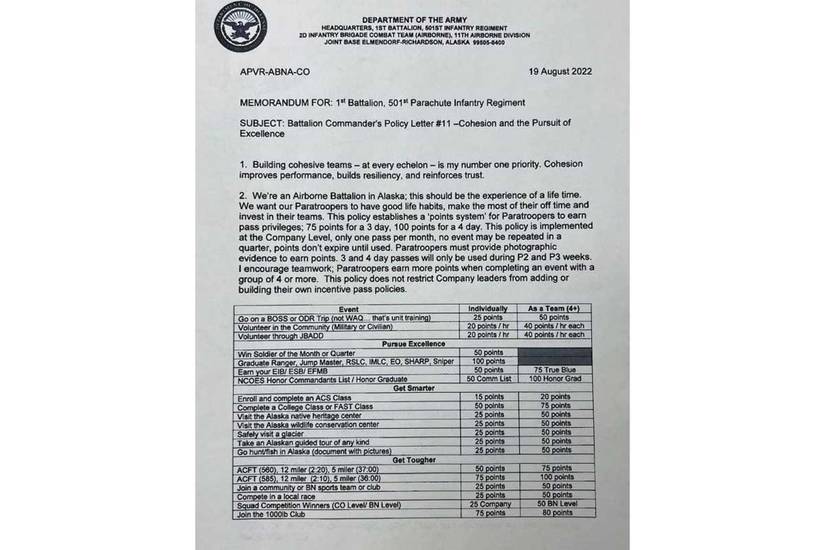 The Latest Army Life Perk: More Time Off