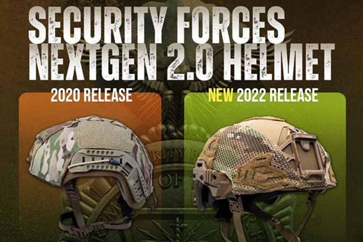 U.S. AIR FORCE ヘルメット Air Force Police Get New Ballistic Headgear