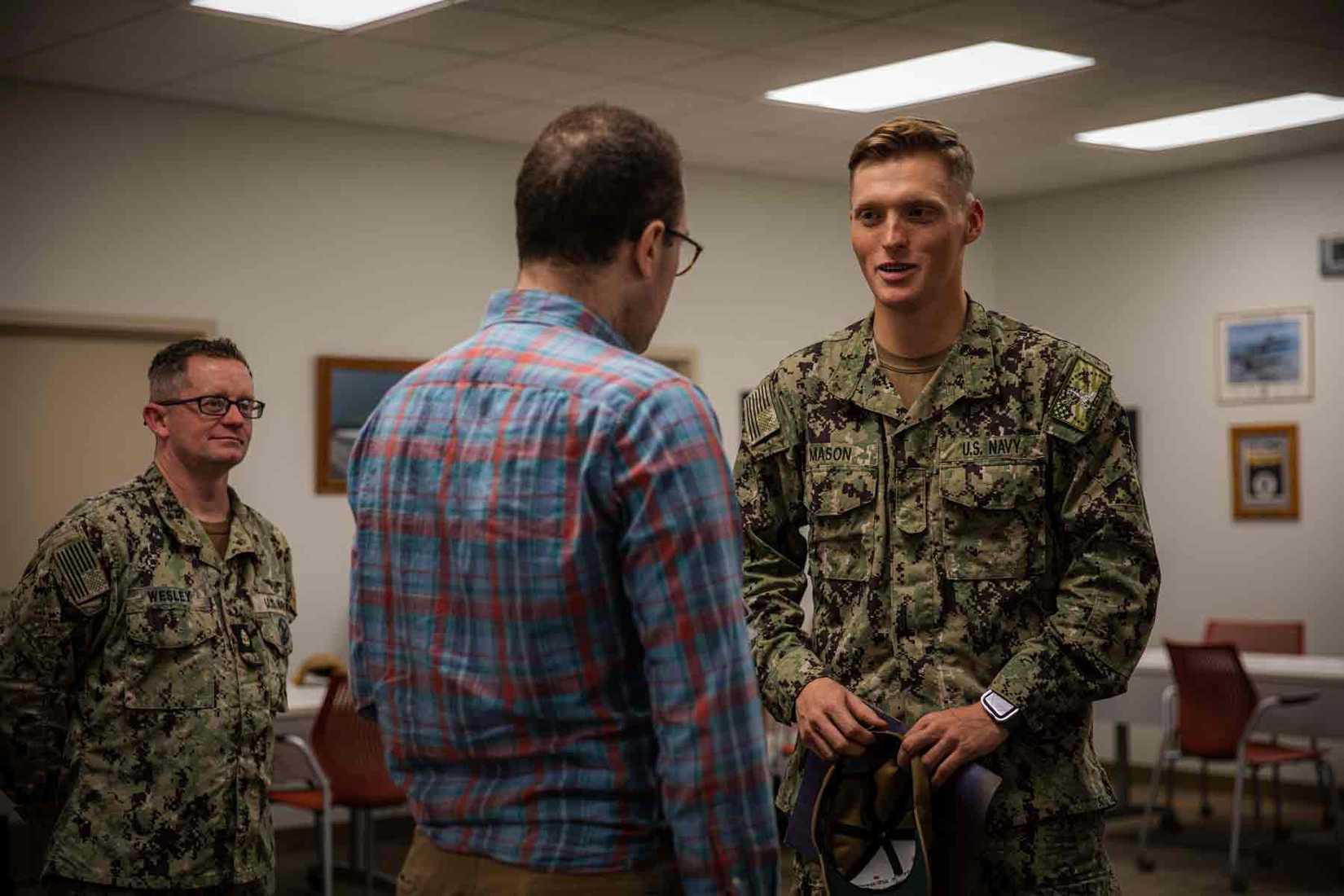 Undesignated 'Dogs of the Navy' Who Scrape Rust and Paint Ships Are ...