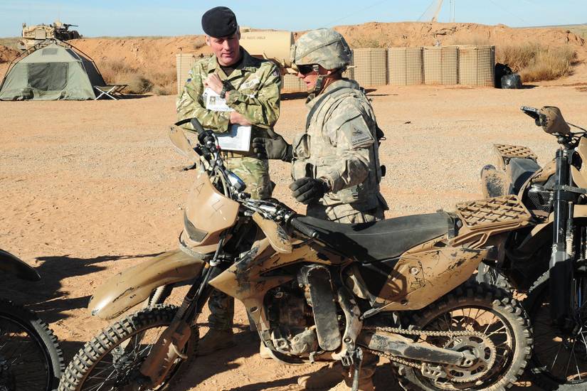 Phil Army Riding Motorcycle Shoot and Scoot: A Guide to the US Military’s Combat Motorcycles