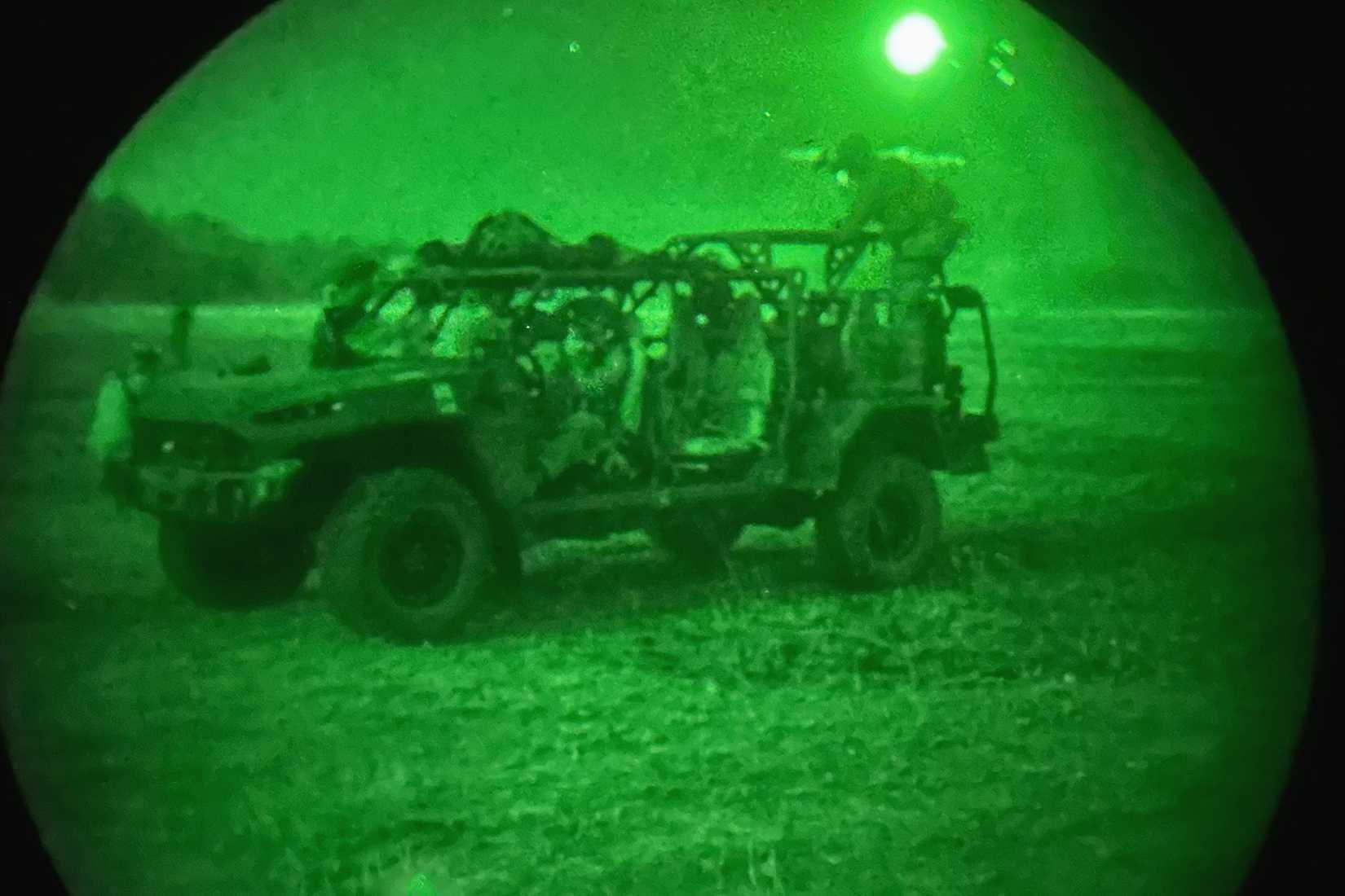 Isvu Army Meet the Infantry Squad Vehicle: the Unholy Union of Pickup Truck and UTV