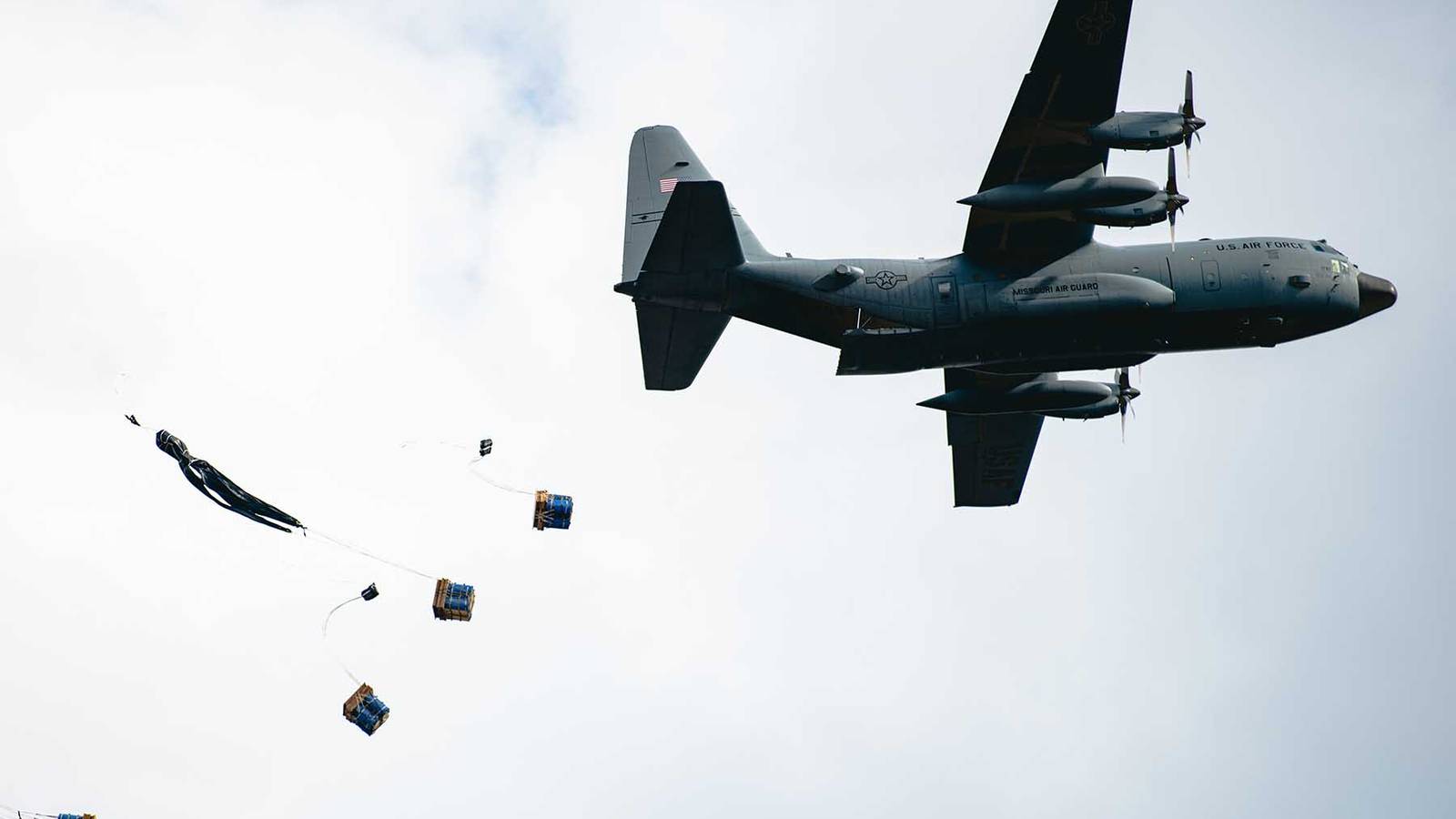 Military to Conduct Airdrops of Humanitarian Aid into Gaza as Concern ...