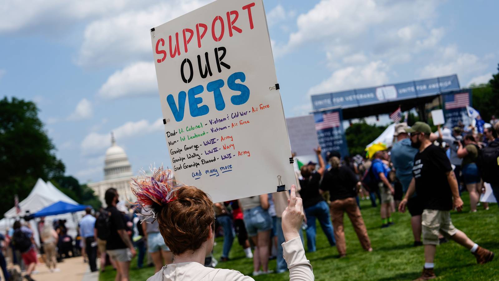 Va Protests Plans for Mass VA Firings Scuttled, But Department Still Expects 30,000 ...