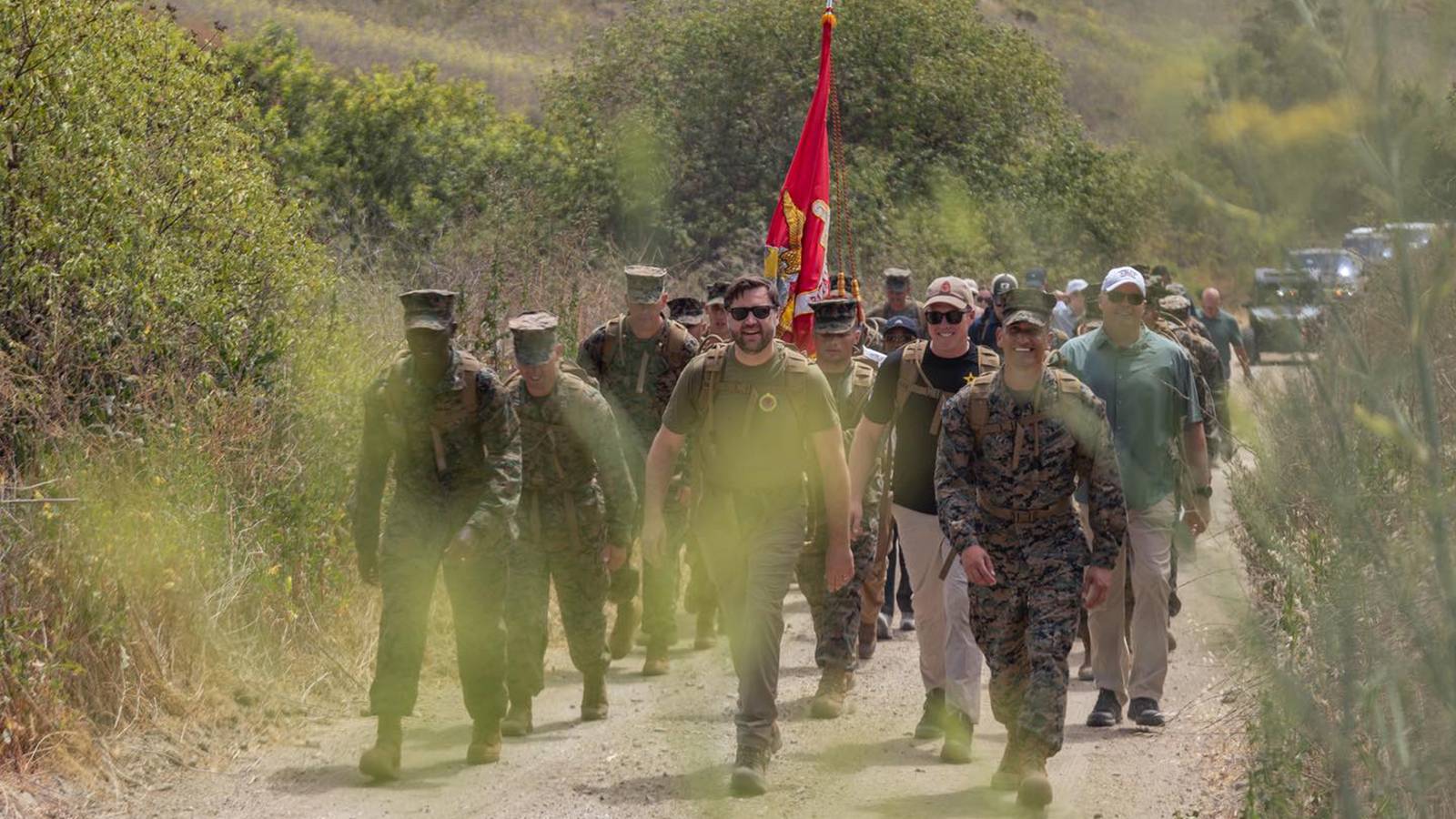 Former Marine — and Current VP — JD Vance Will Help Corps at Camp ...