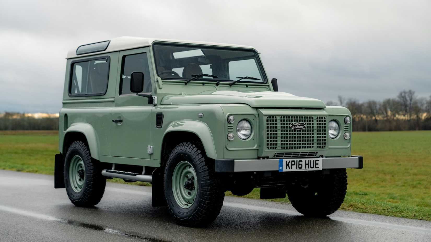 The Last Classic Land Rover Defender Heritage Ever Built Is Up For Auction