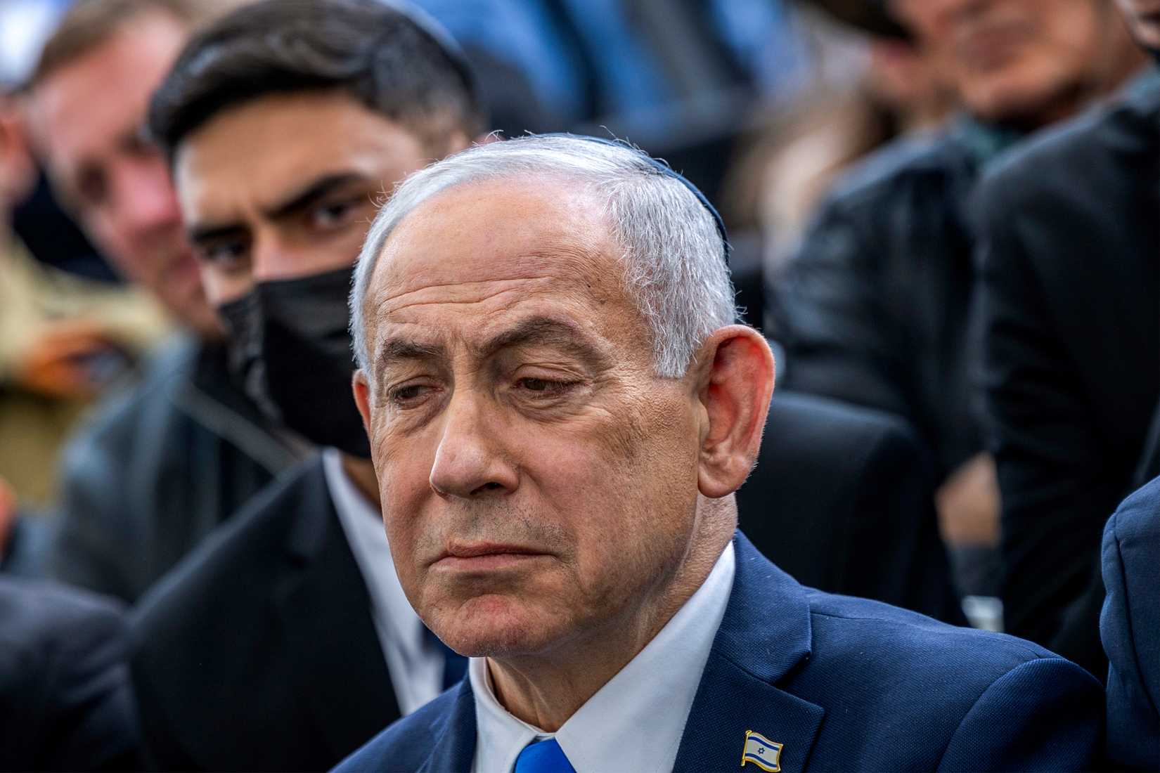 Israel's Prime Minister Benjamin Netanyahu