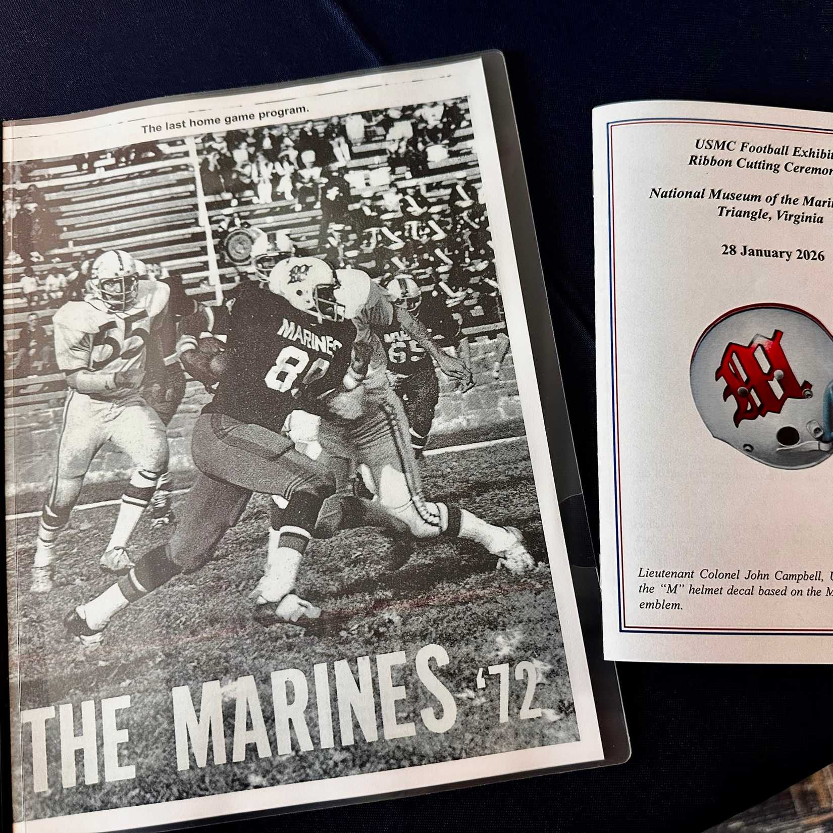 Marine Corps Museum Unveils Football Exhibit: Honoring a Winning Legacy