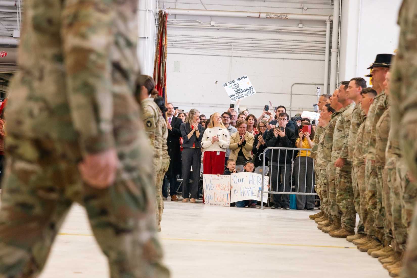 Iowa National Guard Troops Return From Historic Deployment in the ...
