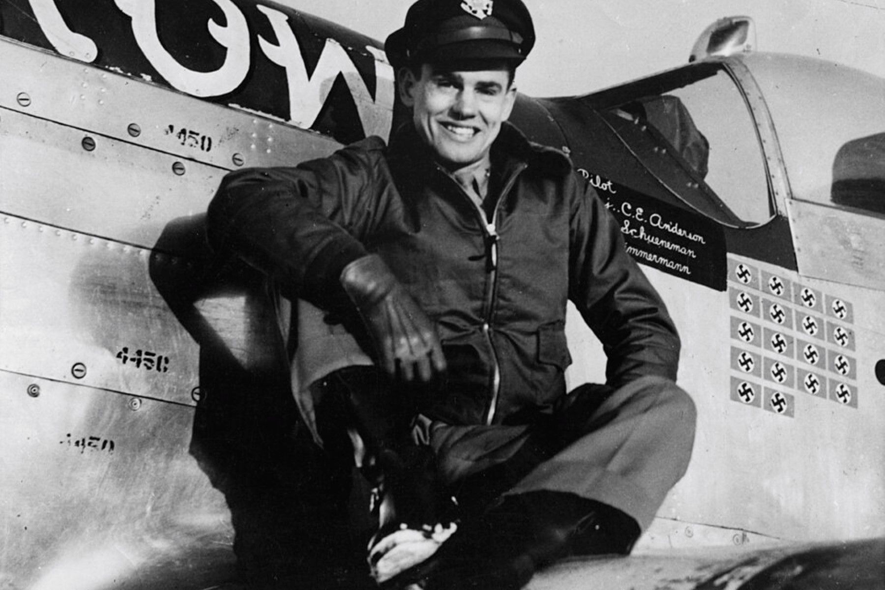 Clarence 'Bud' Anderson, America's Last WWII Triple Ace, Laid to