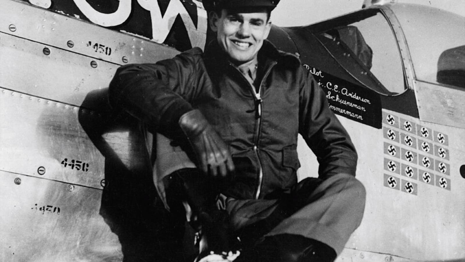 Clarence ‘Bud’ Anderson, America's Last WWII Triple Ace, Laid to Rest ...