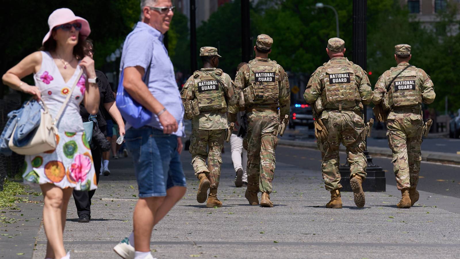 With No End in Sight to Their Deployment, National Guard Troops Roam ...