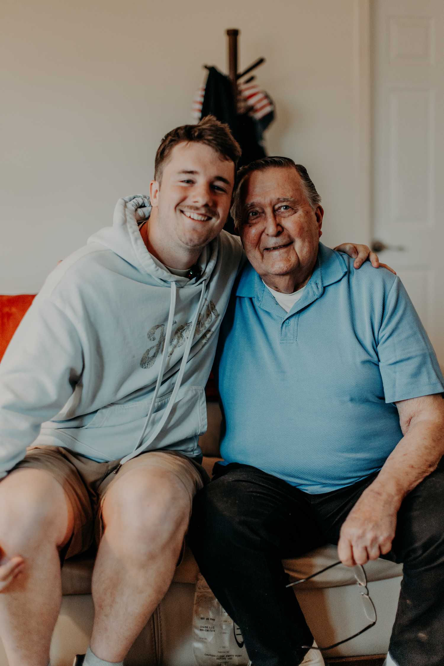 U.S. Army veteran Ed Bambas joins social media influencer Sam Weidenhofer as they launch a new 50-state veterans GoFundMe campaign (Sam Weidenhofer).