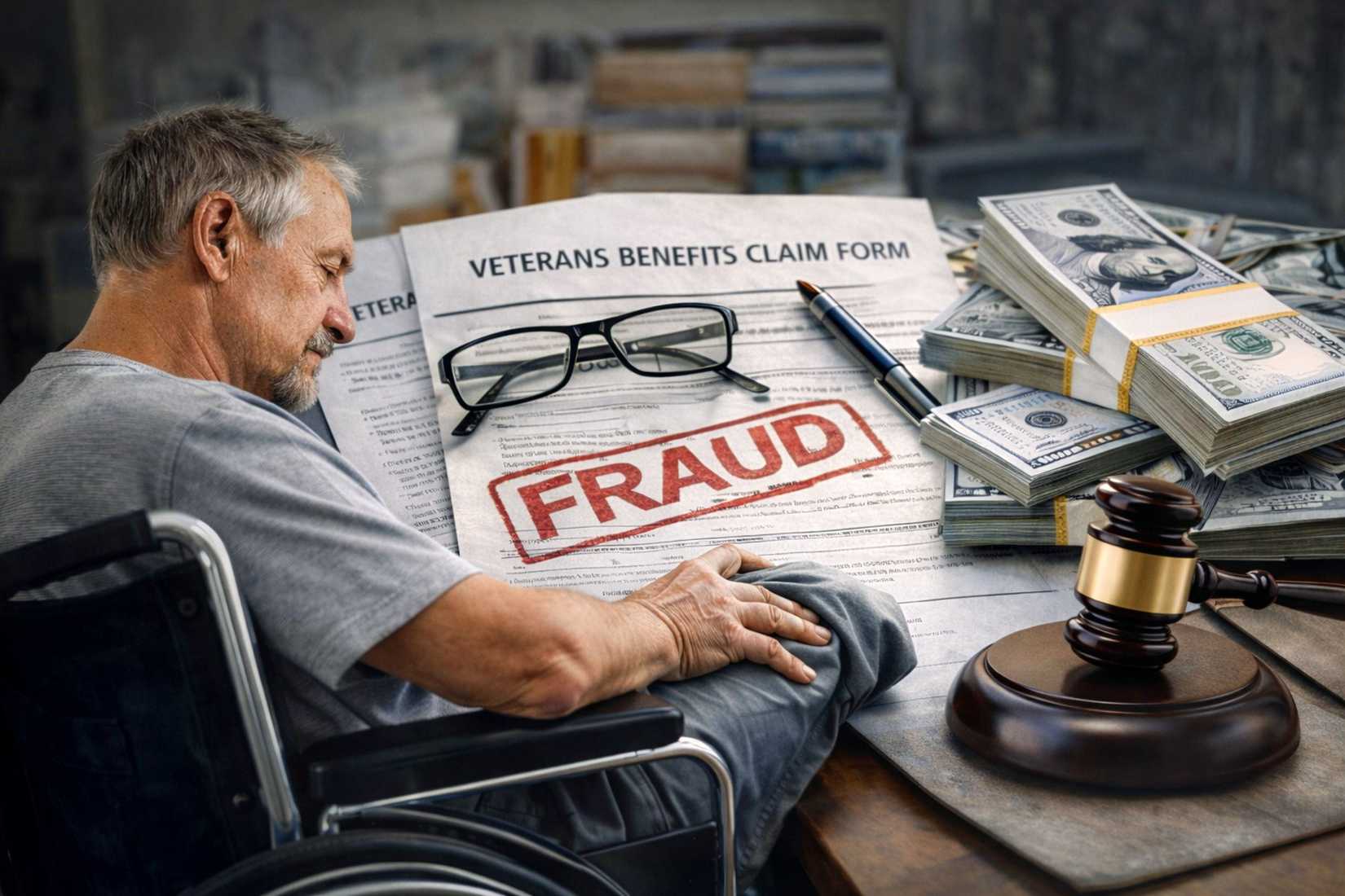 veterans claim form scam stock 1800