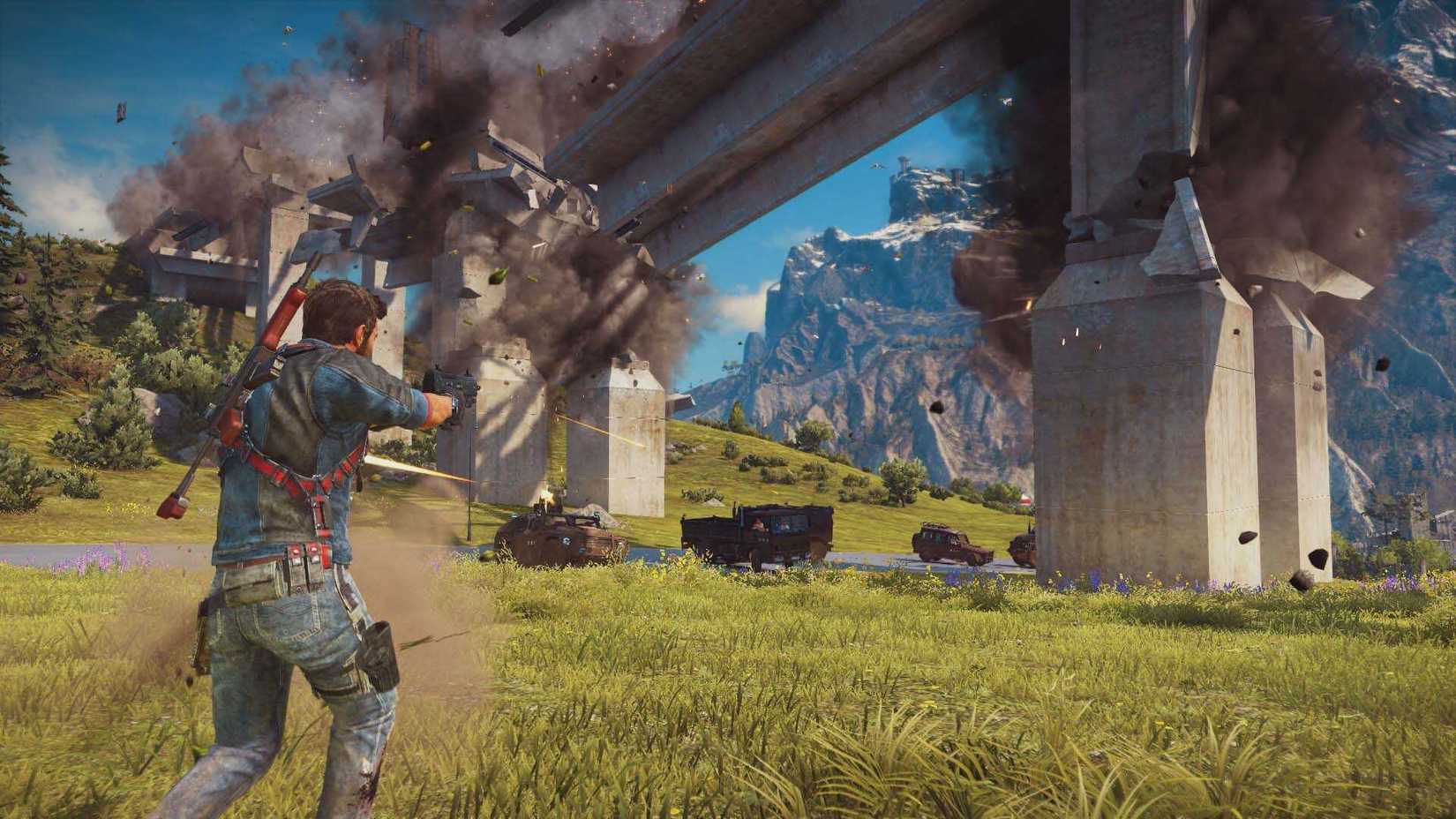 Just Cause 3 Destruction