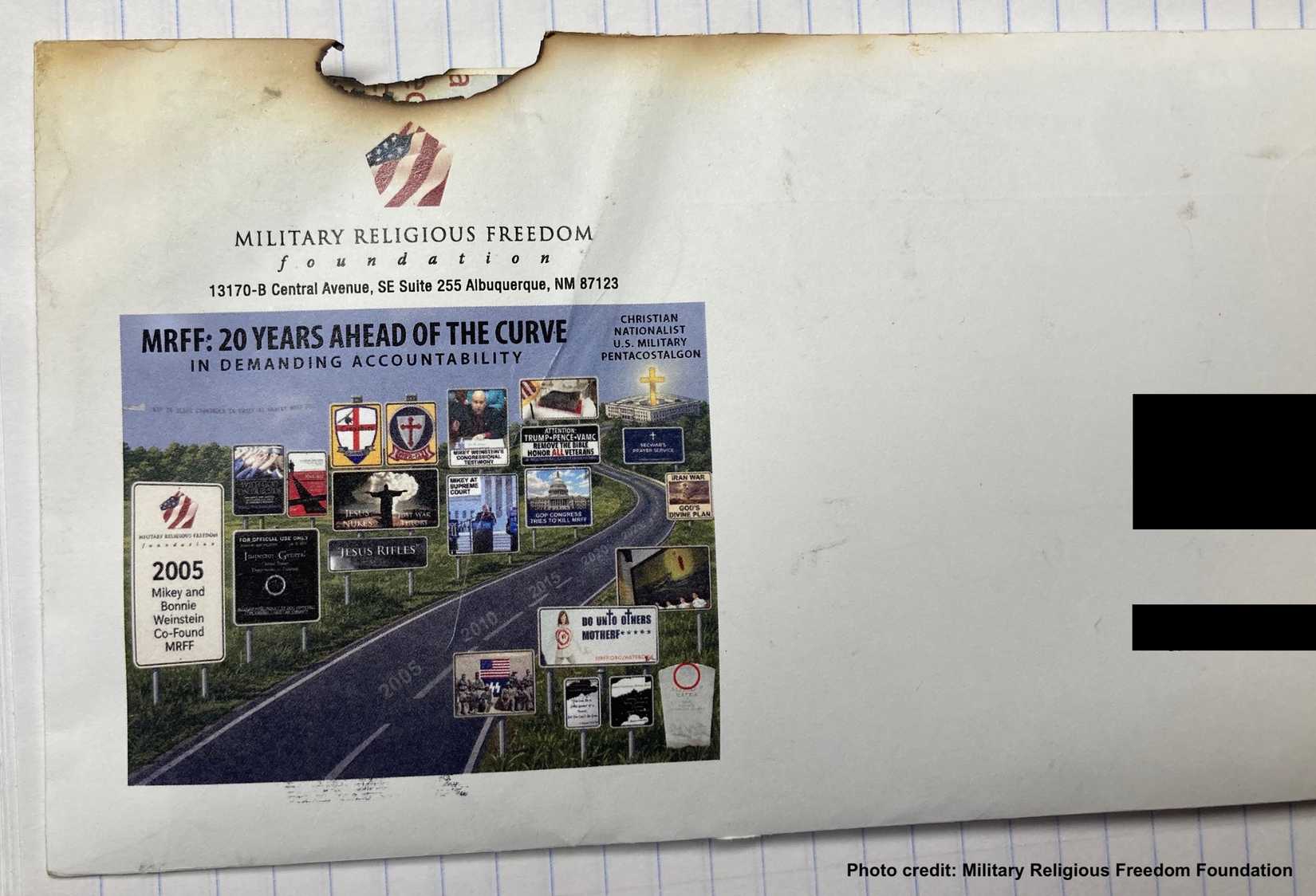 Burnt Envelopes Sent Via USPS Spark Questions of Targeted Attack, Foul Play