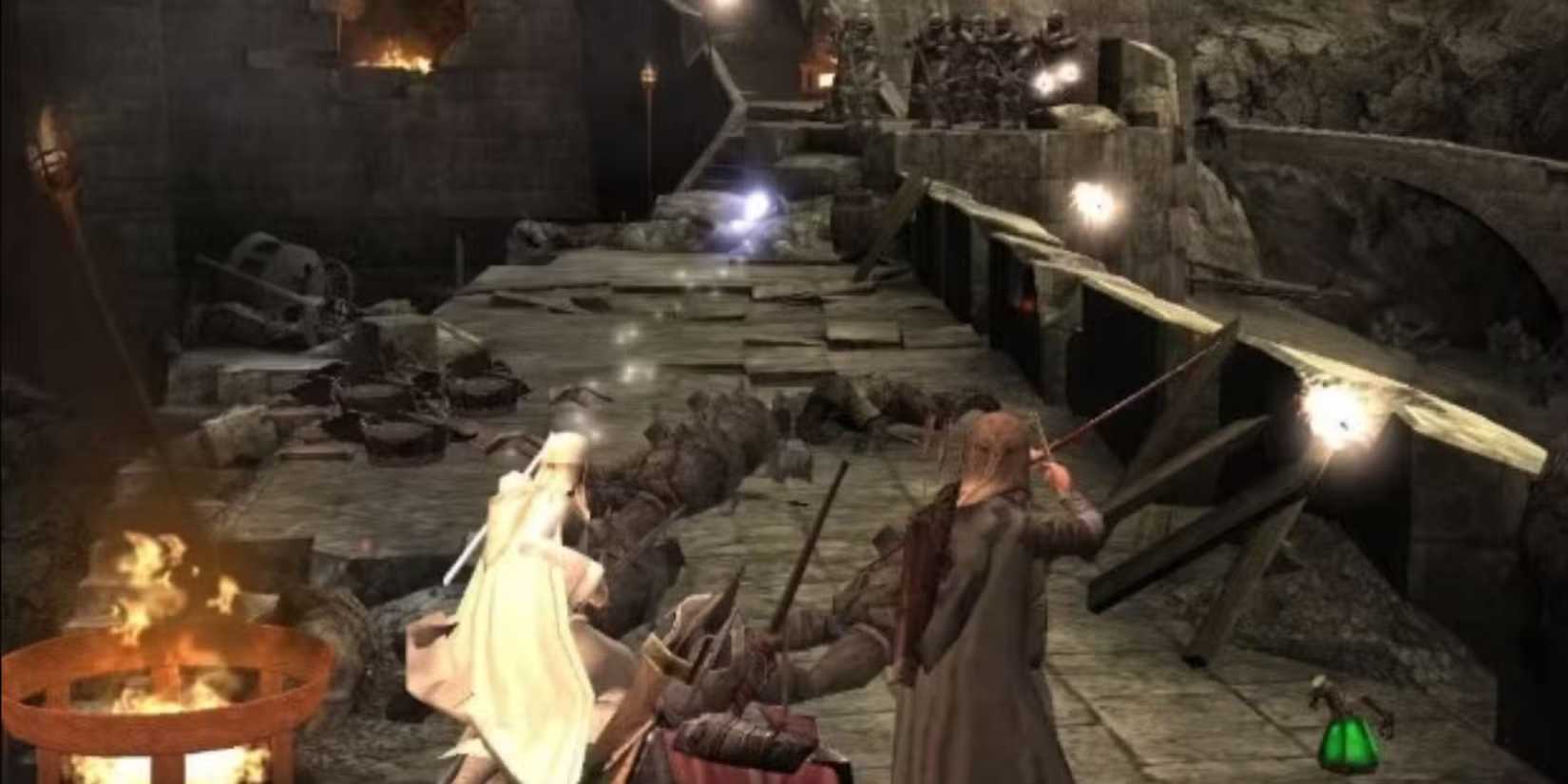 The Lord of the Rings The Return of the King Legolas and Gandalf