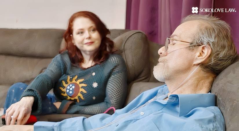 Late U.S. Army Veteran Alan Bonnin and his wife Constance before his death in 2025.