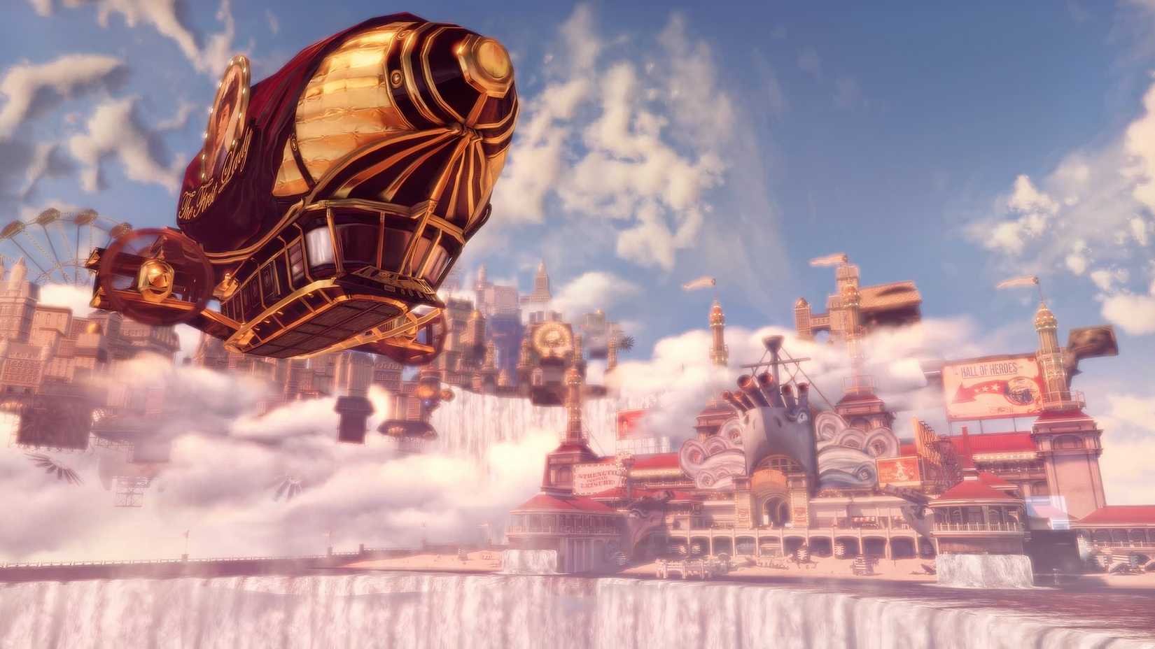 Columbia’s air space in BioShock Infinite