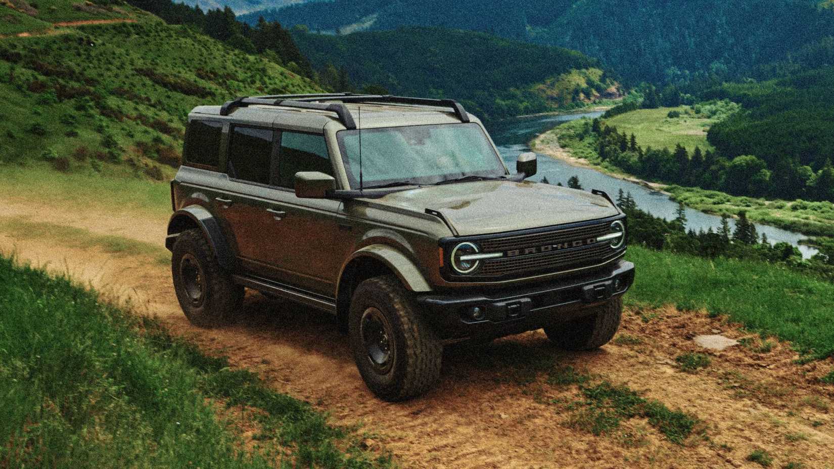 2027 Ford Bronco Filson front three-quarter
