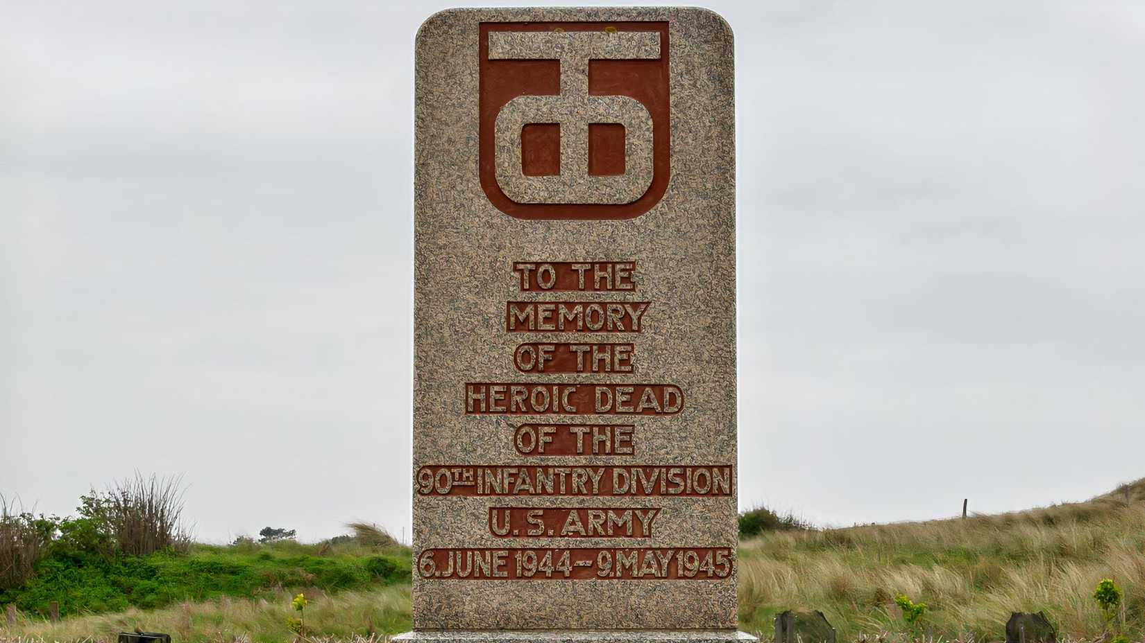 Monument_90th_US_Infantry_Division_Utah_Beach_Manche,_France