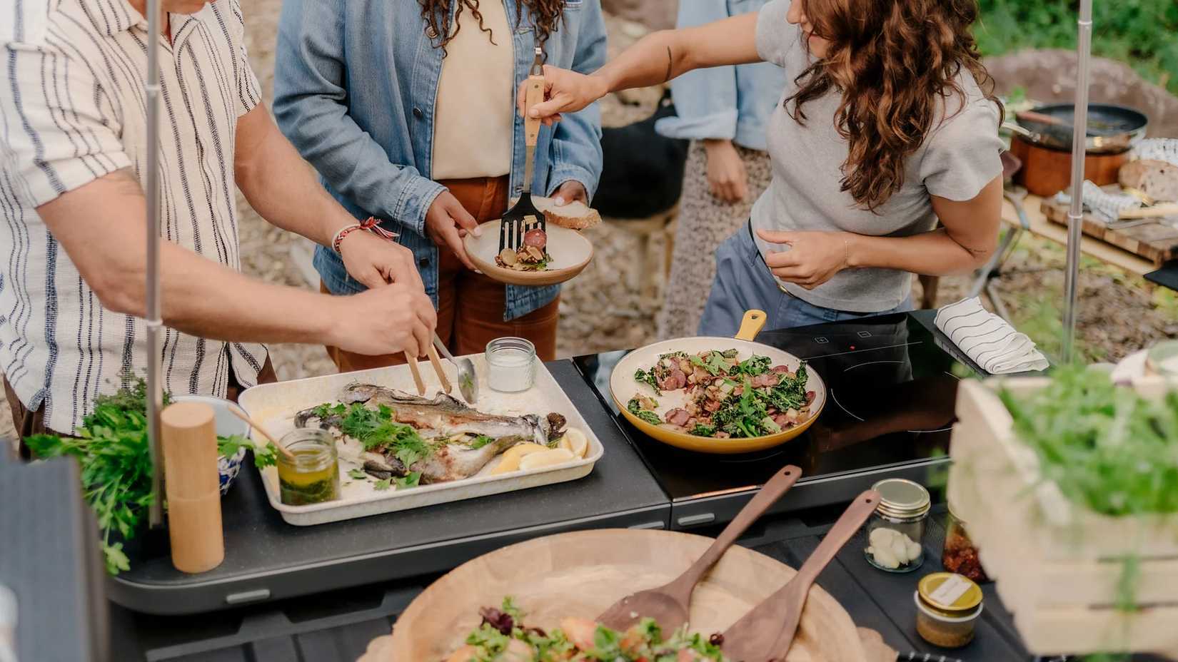 Rivian Cooking Station