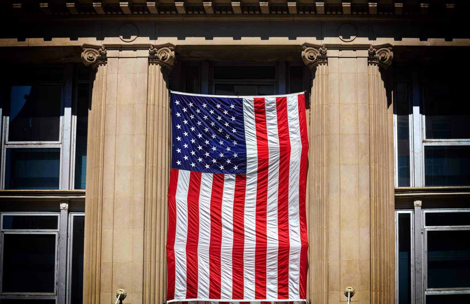 American_Flag_at_VA_Headquarters_-_Veterans_Affairs_-_Washington_D.C.