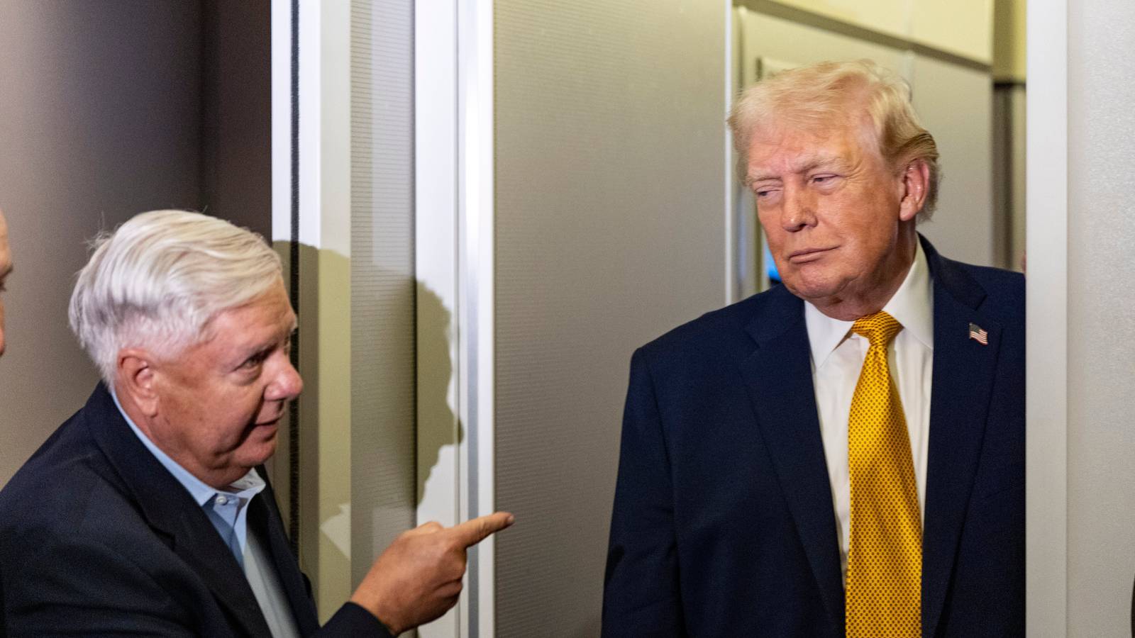 Donald Trump Orders Flags To Half-Staff for Lindsey Graham: 'Truly Great'
