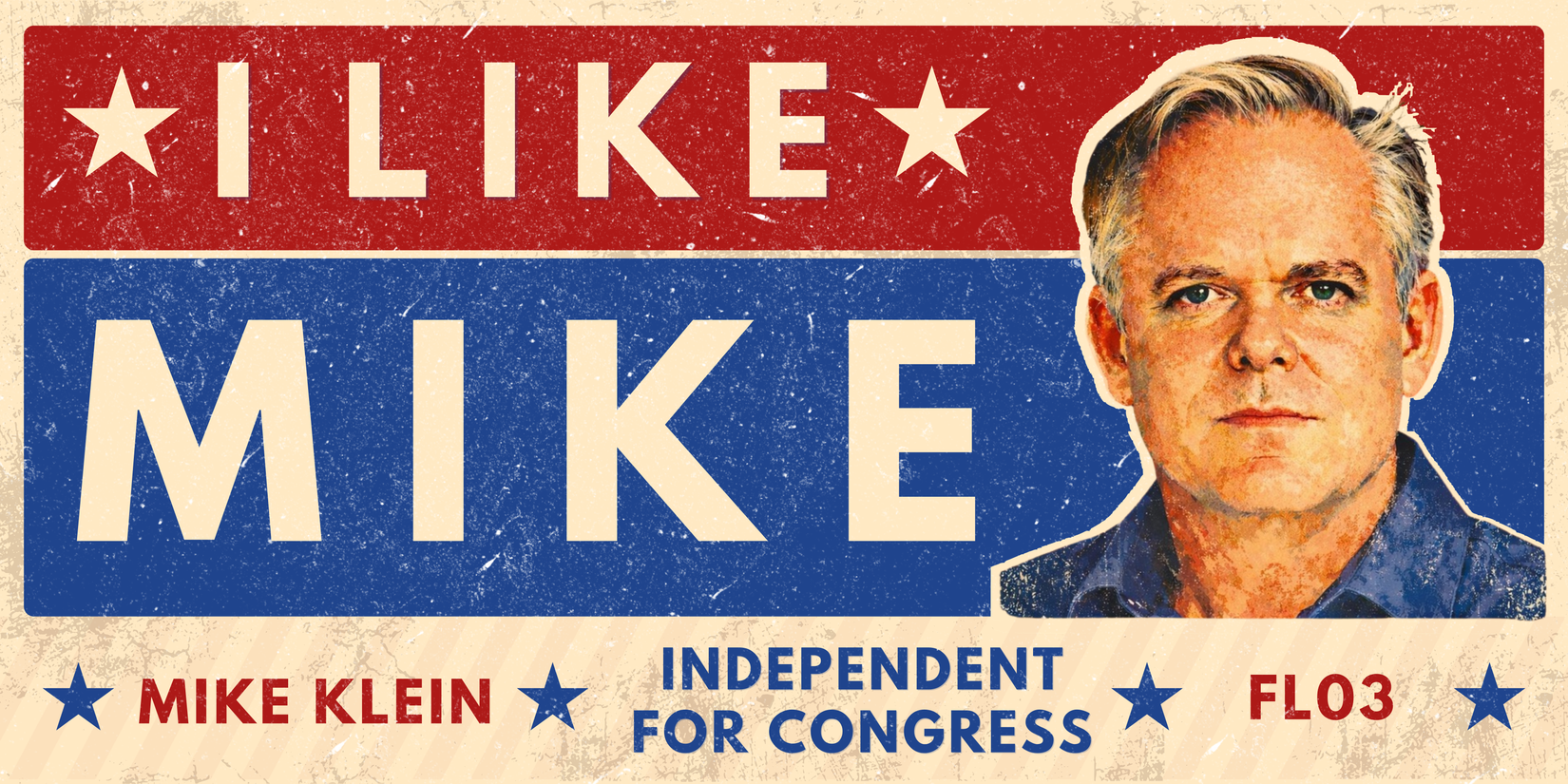 I Like Mike Horizontal Design