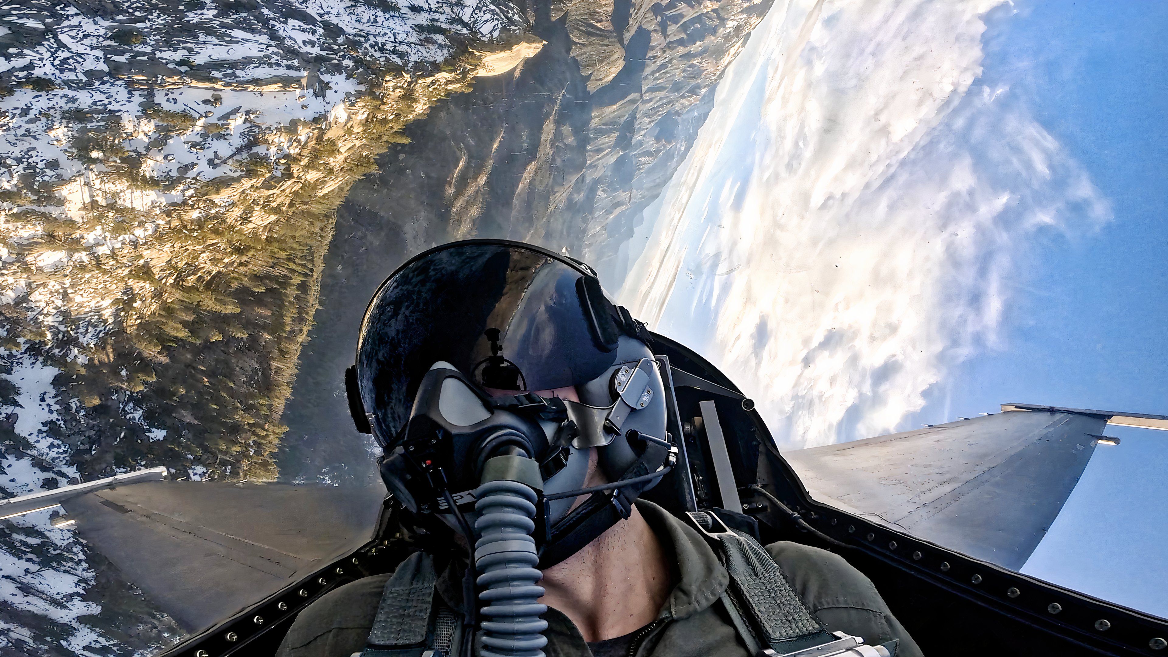 British Civilian Flies Supersonic in US Air Force F-16 at Edwards Air Force Base