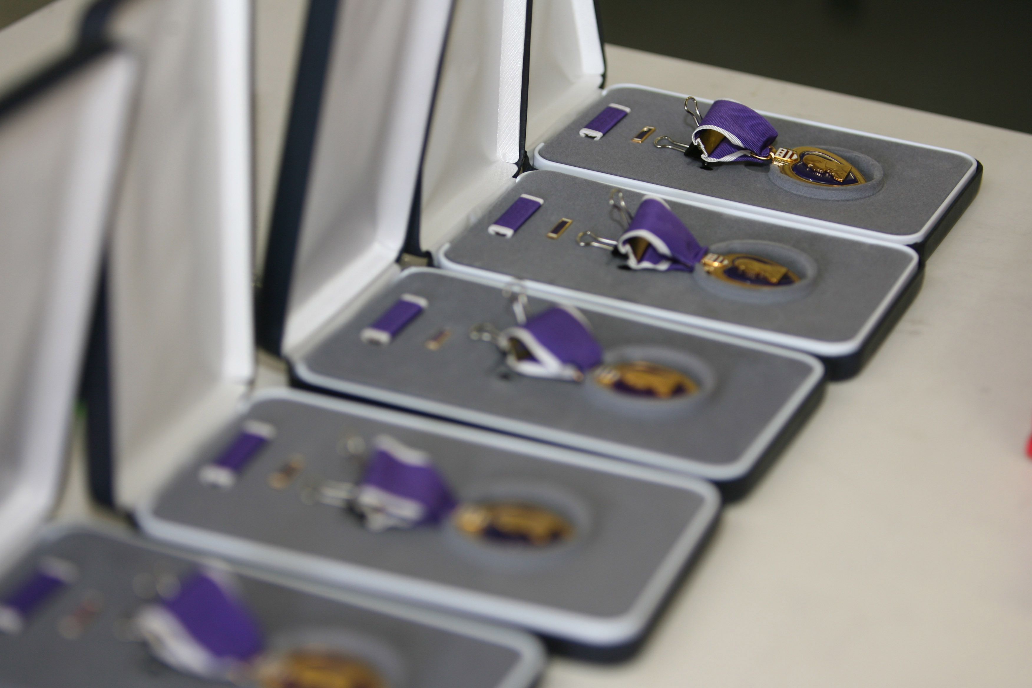 Family of Army Veteran Who Served in WWII Receives Purple Heart Decades After Service