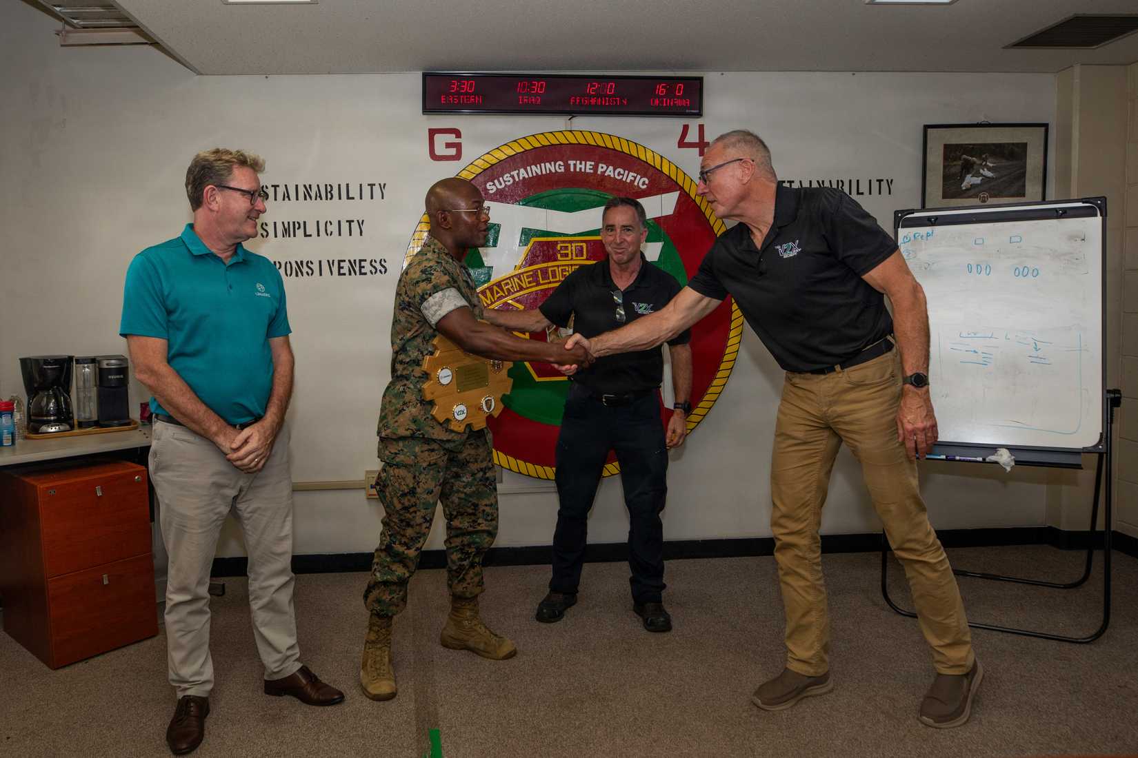 Marines Receive Hands on Radio Repair Training with L3Harris Staff