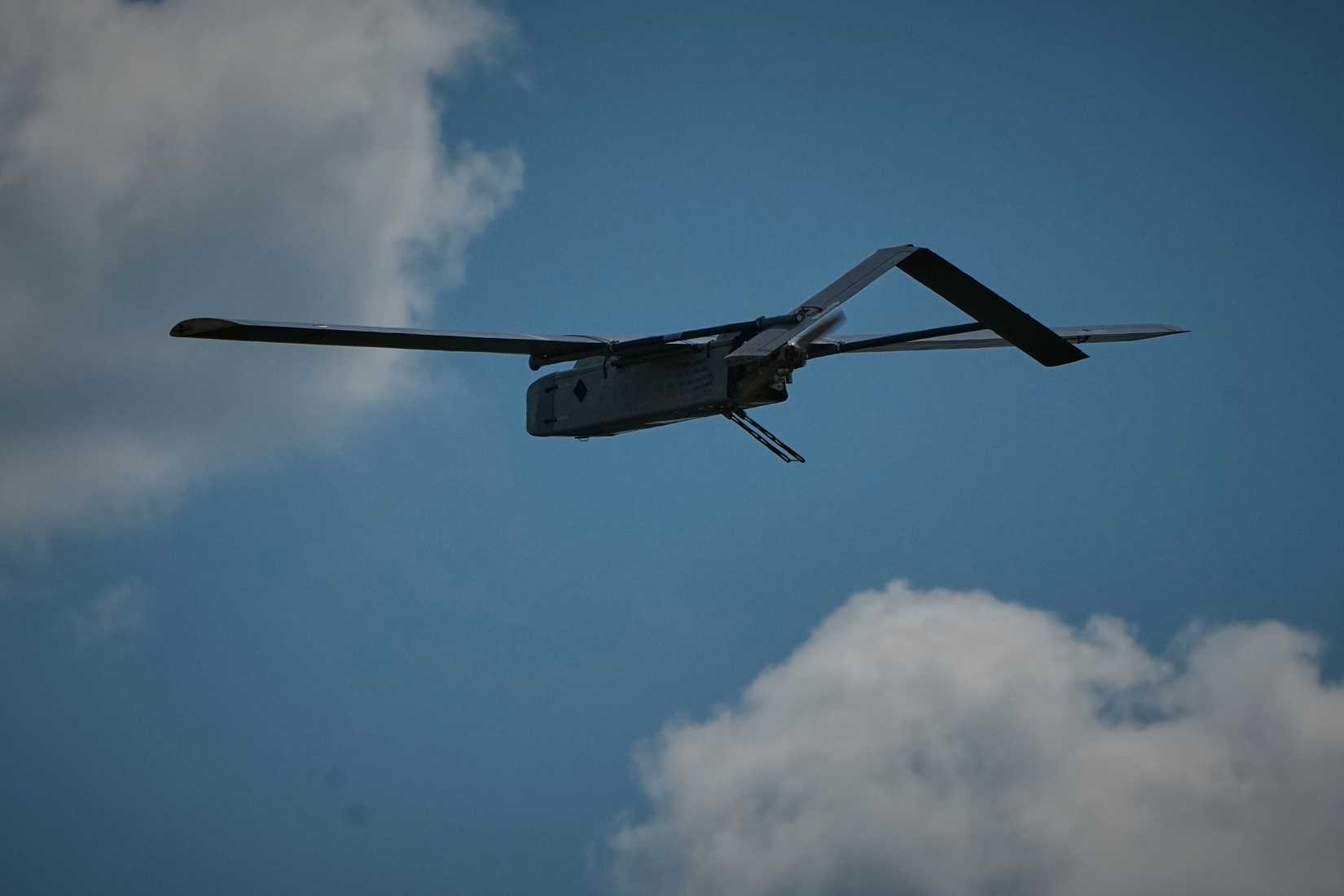 The war in Ukraine has offered lessons in drone warfare for the U.S. Army including the use of disposable drones. (AP Photo/Efrem Lukatsky, File).