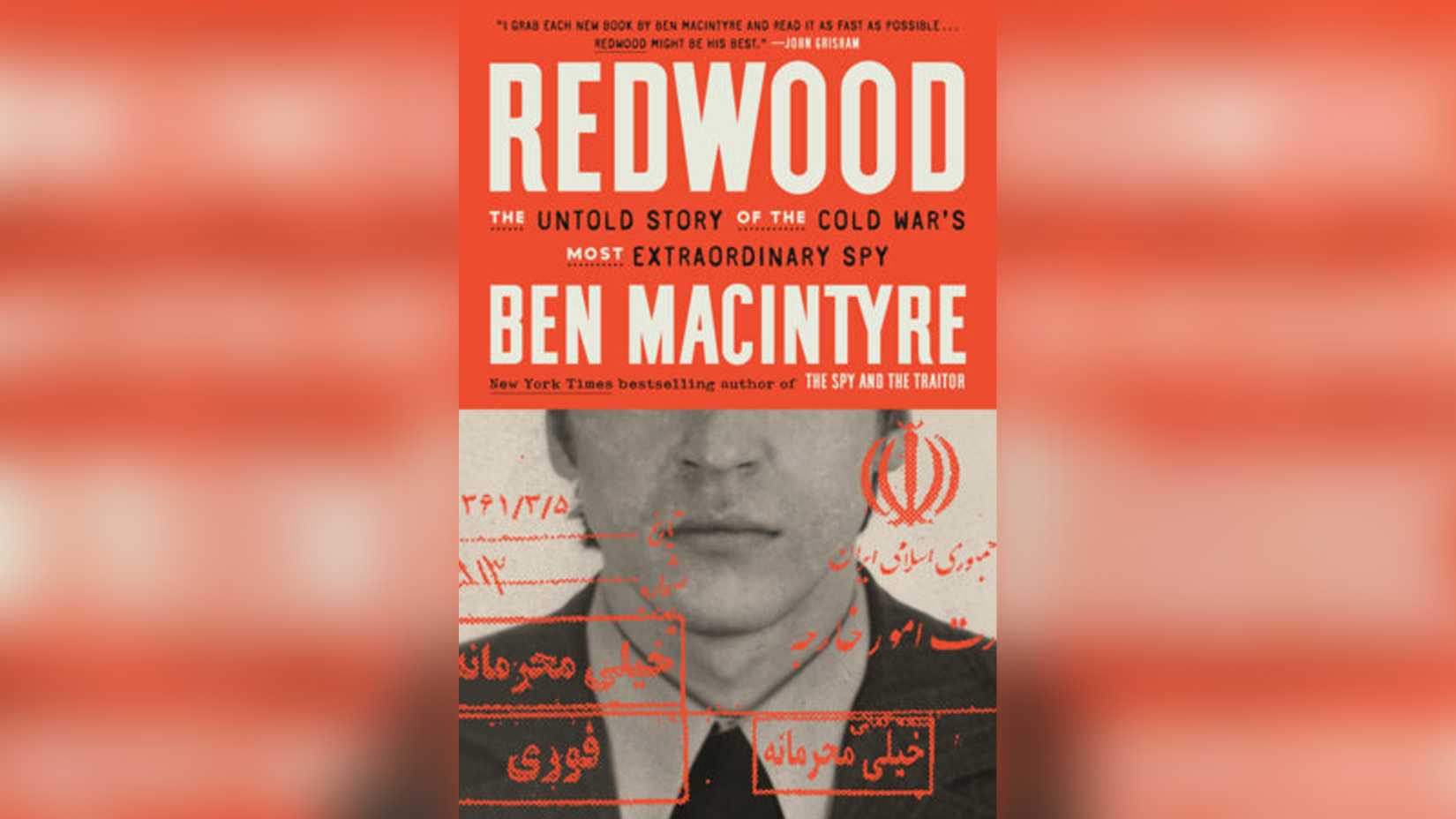 The cover of Redwood by Ben Macintyre, a Cold War espionage history recommended for troops and veterans.