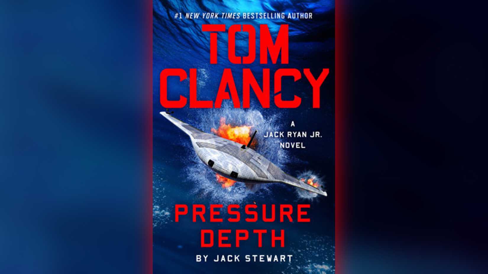 Cover of Tom Clancy: Pressure Depth, a military thriller about submarine warfare and special operations.