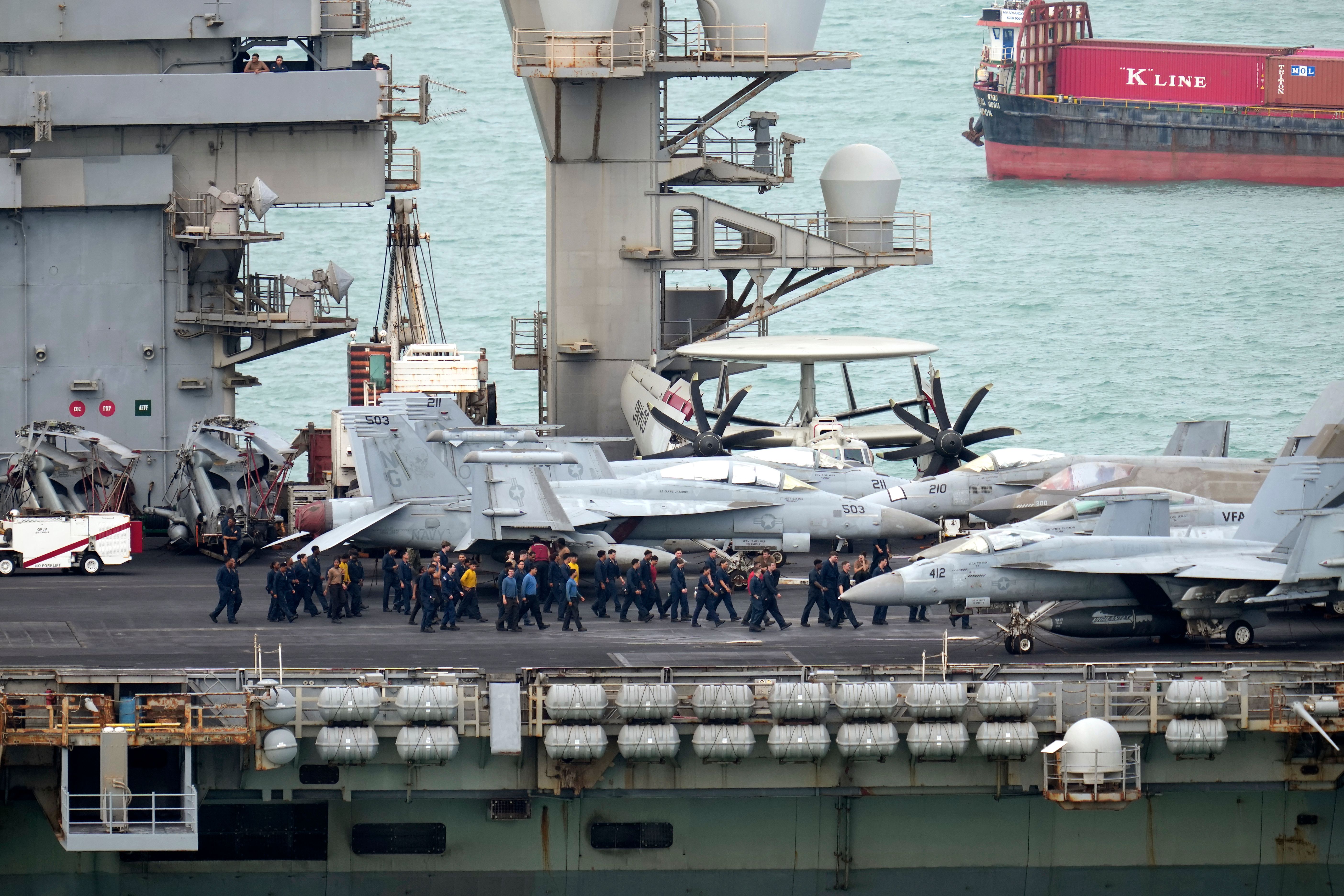 Eight USS Abraham Lincoln Sailors Attempted Suicide During Deployment in Iran War: Navy Secretary